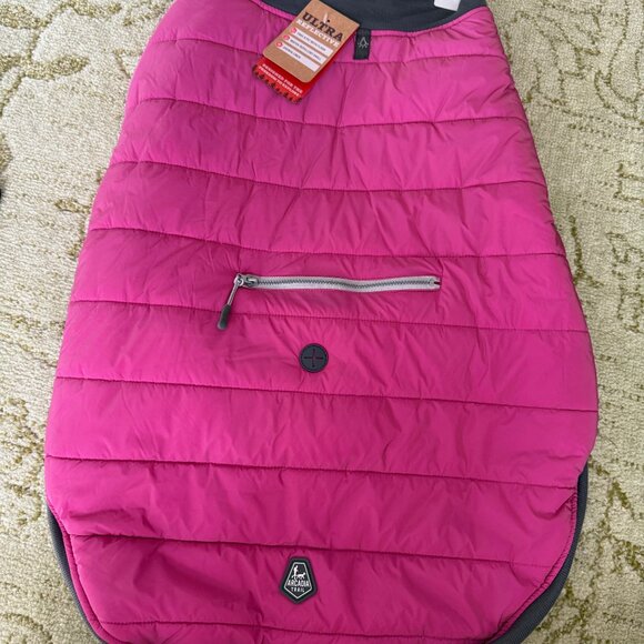 Arcadia Trail Ultra Reflective Dog Jacket, XXL, Sherpa Lined, New w/ Tags, Pink - Picture 1 of 7